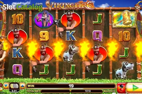 Νίκη. Viking Fire Κουλοχέρης