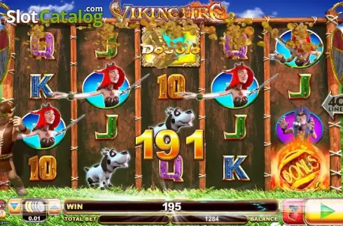 Αγριος. Viking Fire Κουλοχέρης