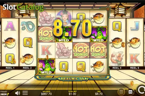 Οθόνη6. Wild Hot Wasabi Κουλοχέρης 