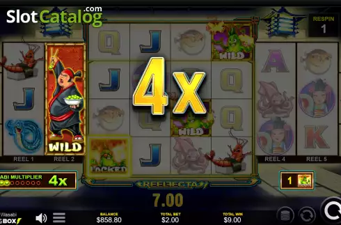 Οθόνη8. Wild Hot Wasabi Κουλοχέρης 