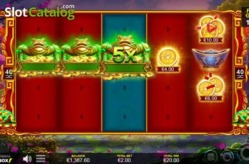 Οθόνη8. Fortune Frog Skillstar Κουλοχέρης