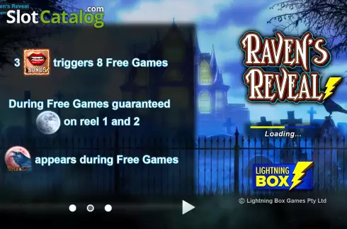 Οθόνη3. Raven's Reveal Κουλοχέρης