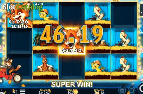 Οθόνη9. Chicken Fox Jr Κουλοχέρης