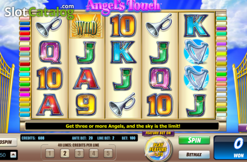 Οθόνη5. Angel's Touch Κουλοχέρης