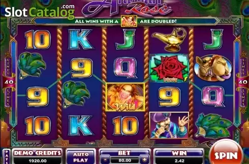 Οθόνη8. Arabian Rose (Lightning Box) Κουλοχέρης