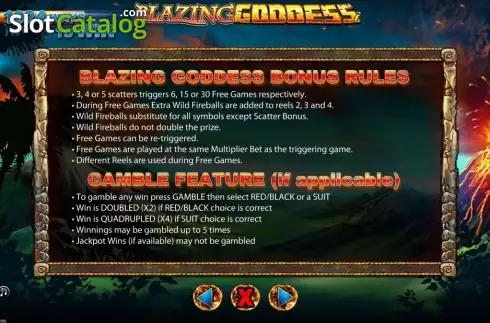 Στοιχεία Περιγραφή. Blazing Goddess Κουλοχέρης