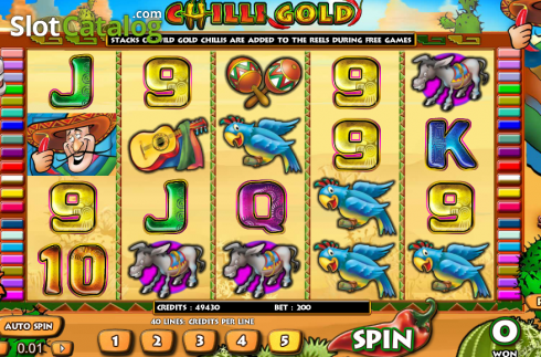 Οθόνη4. Chilli Gold Κουλοχέρης