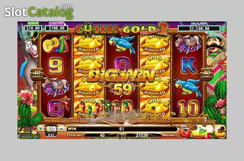 Οθόνη4. Chilli Gold x2 Κουλοχέρης