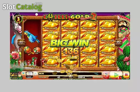Οθόνη5. Chilli Gold x2 Κουλοχέρης