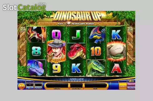 Οθόνη3. Dinosaur Up Κουλοχέρης