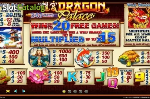 Οθόνη3. Dragon Palace (Lightning Box) Κουλοχέρης