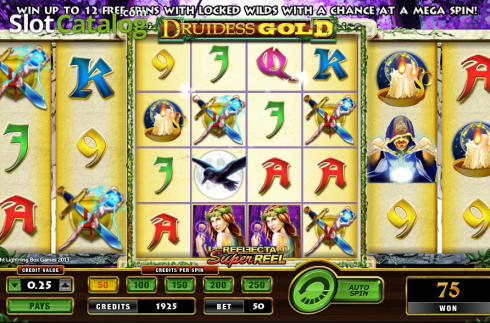 Οθόνη9. Druidess Gold Κουλοχέρης
