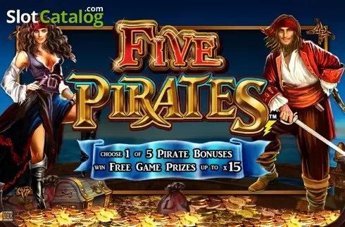 Οθόνη 1. Five Pirates Κουλοχέρης