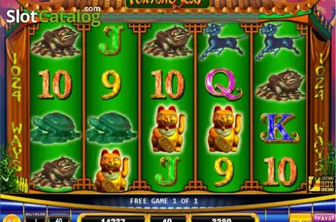 Οθόνη3. Fortune 8 Cat Κουλοχέρης