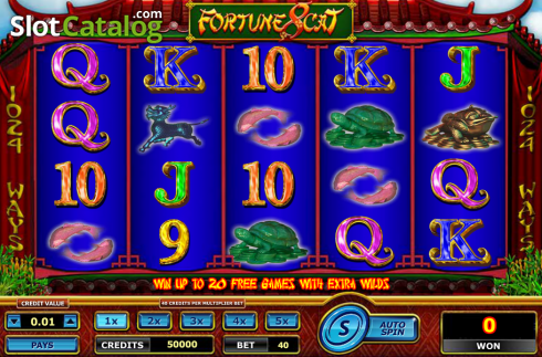 Οθόνη4. Fortune 8 Cat Κουλοχέρης