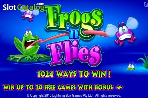 Οθόνη2. Frogs 'n Flies Κουλοχέρης