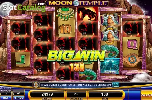 Οθόνη6. Moon Temple Κουλοχέρης