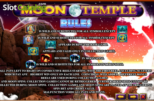 Οθόνη4. Moon Temple Κουλοχέρης