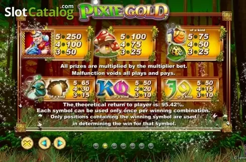 Οθόνη3. Pixie Gold Κουλοχέρης