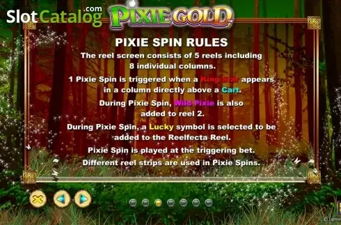 Οθόνη4. Pixie Gold Κουλοχέρης