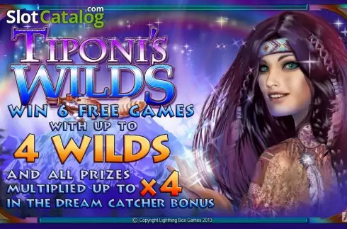 Οθόνη2. Tiponi's Wilds Κουλοχέρης 