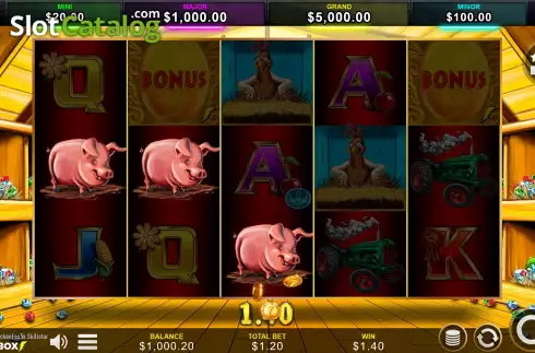 Οθόνη4. Stellar Cash Chicken Fox 5x Skillstar Κουλοχέρης