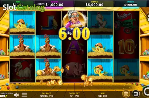 Οθόνη5. Stellar Cash Chicken Fox 5x Skillstar Κουλοχέρης