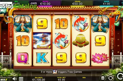 Οθόνη3. Stellar Cash Dragon Palace Κουλοχέρης