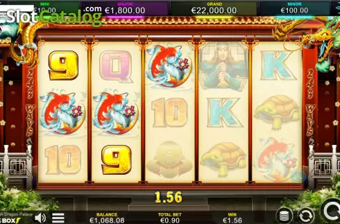 Οθόνη4. Stellar Cash Dragon Palace Κουλοχέρης