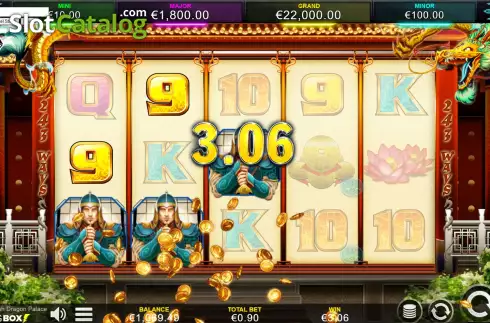 Οθόνη5. Stellar Cash Dragon Palace Κουλοχέρης