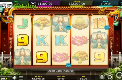 Οθόνη7. Stellar Cash Dragon Palace Κουλοχέρης