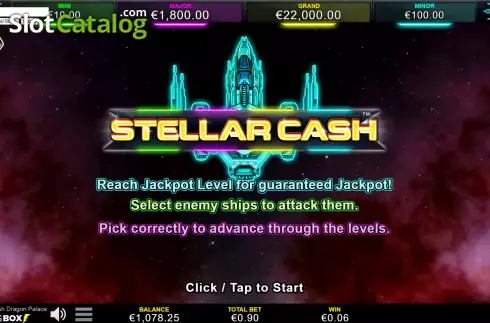 Οθόνη8. Stellar Cash Dragon Palace Κουλοχέρης