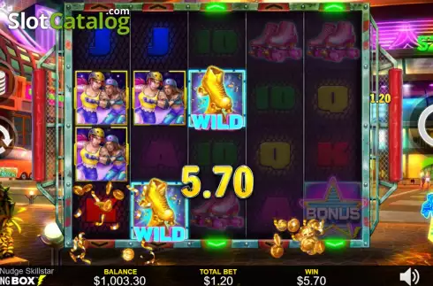 Οθόνη4. Smash Nudge Skillstar Κουλοχέρης