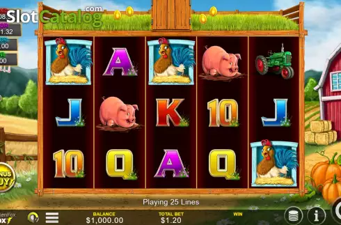 Οθόνη2. Egglink Chicken Fox Κουλοχέρης