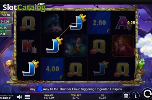 Οθόνη3. Thundering Horseman Κουλοχέρης 