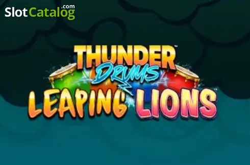 Thunder Drums Leaping Lions Λογότυπο Thunder Drums Leaping Lions Λογότυπο