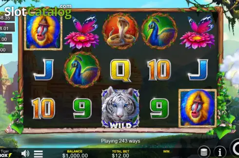Οθόνη2. Thundering Tiger Κουλοχέρης