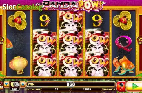 Οθόνη 3. Panda Pow Κουλοχέρης 