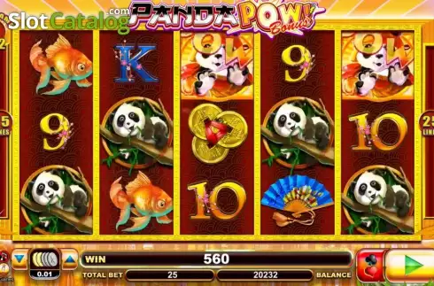 Οθόνη 6. Panda Pow Κουλοχέρης 