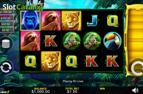 Οθόνη2. Lightning Gorilla 2 Κουλοχέρης