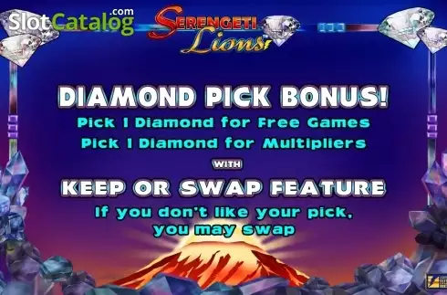 Οθόνη 7. Stellar Jackpots with Serengeti Lions Κουλοχέρης