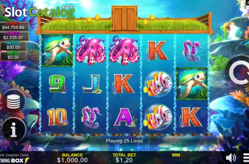 Οθόνη2. EggLink Dolphin Gold Κουλοχέρης