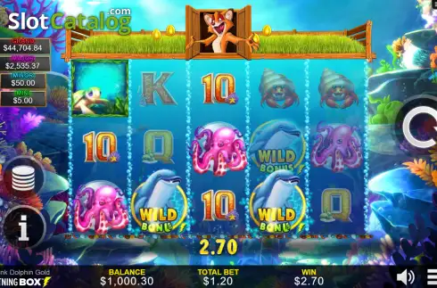 Οθόνη3. EggLink Dolphin Gold Κουλοχέρης