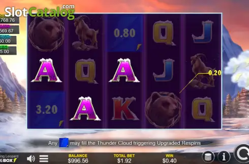 Οθόνη3. Thundering Leopard Κουλοχέρης