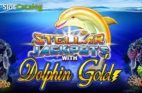Dolphin Gold with Stellar Jackpots Λογότυπο Dolphin Gold with Stellar Jackpots Λογότυπο