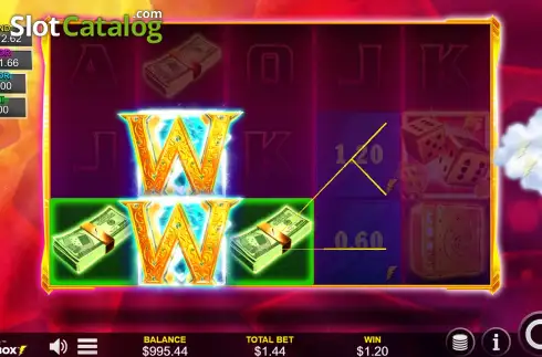 Οθόνη3. Thundering High-Dollar Roller Κουλοχέρης 