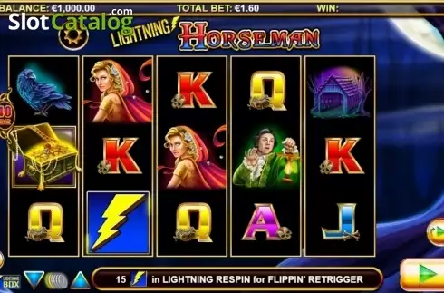 Οθόνη3. Lightning Horseman Κουλοχέρης