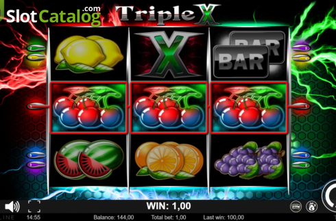 Οθόνη4. Triple X Κουλοχέρης