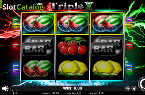 Οθόνη5. Triple X Κουλοχέρης