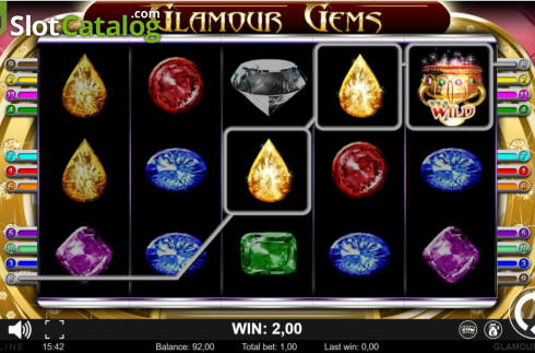 Οθόνη5. Glamour Gems Κουλοχέρης 